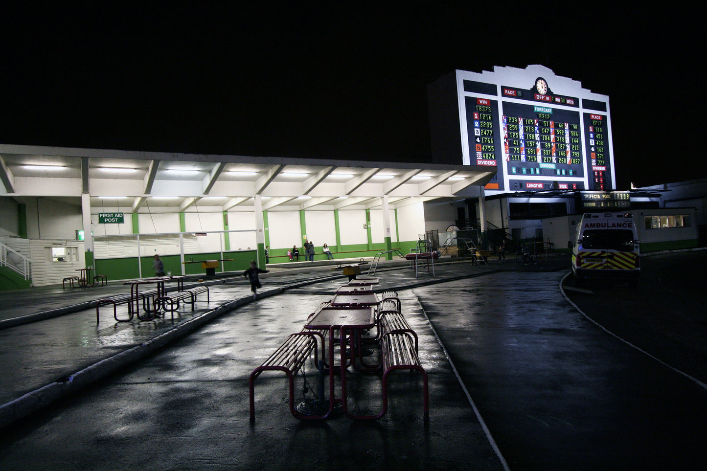 Inside Walthamstow Stadium at Night (2008)